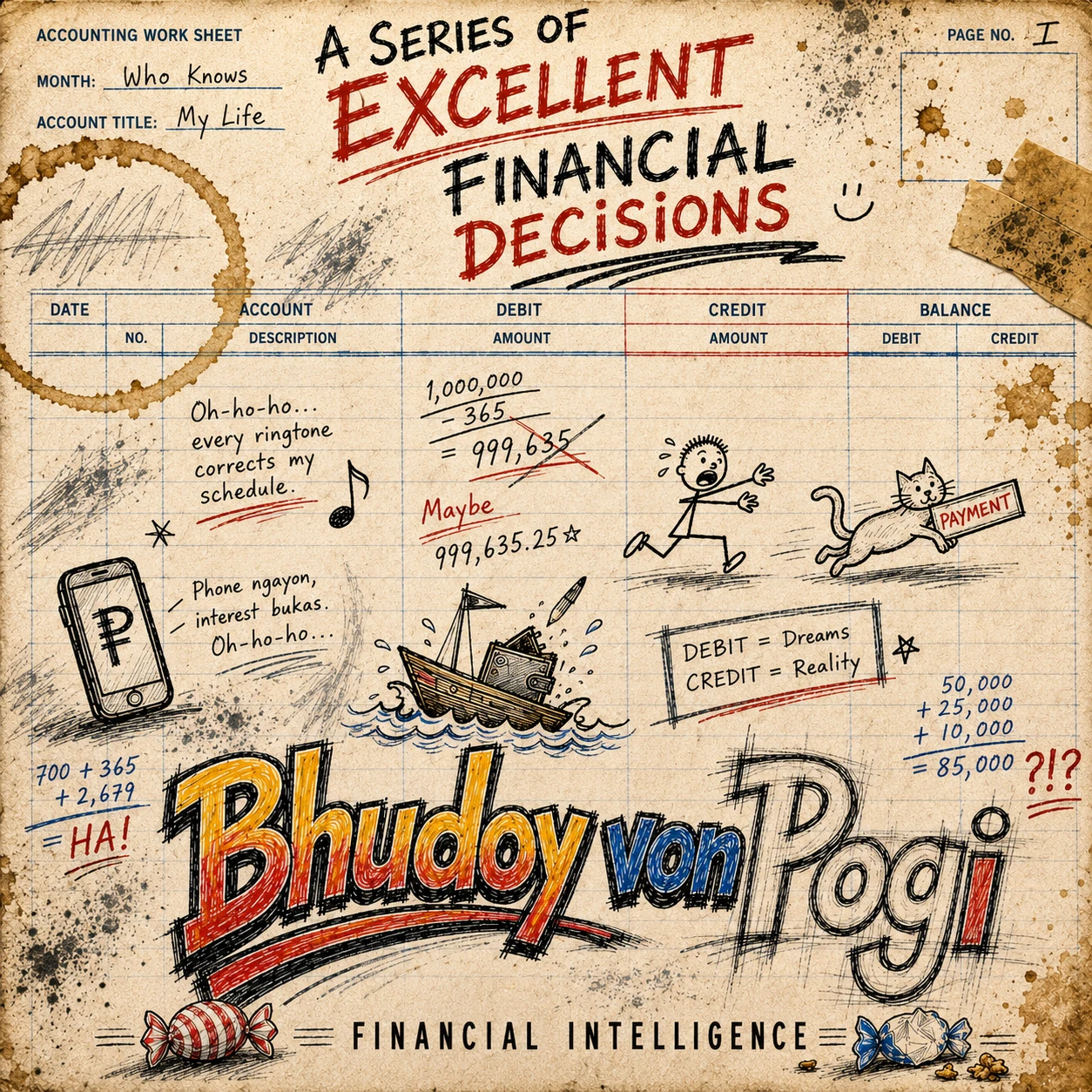 A Series of Excellent Financial Decisions album cover by Bhudoy von Pogi