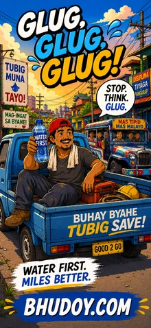 Water First, Miles Better Bhudoy von Pogi Glug, Glug, Glug! wallpaper preview